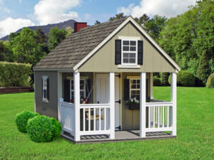 A-frame Style Playhouse Clay