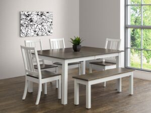 Dining Eco White and Smoke