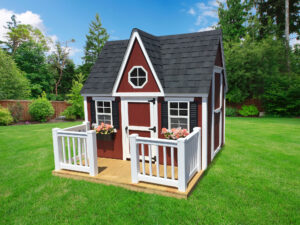 Victorian Style Red Playhouse