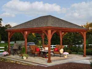 Traditional Pavilion Wood