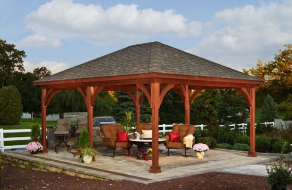 Traditional Pavilion Wood