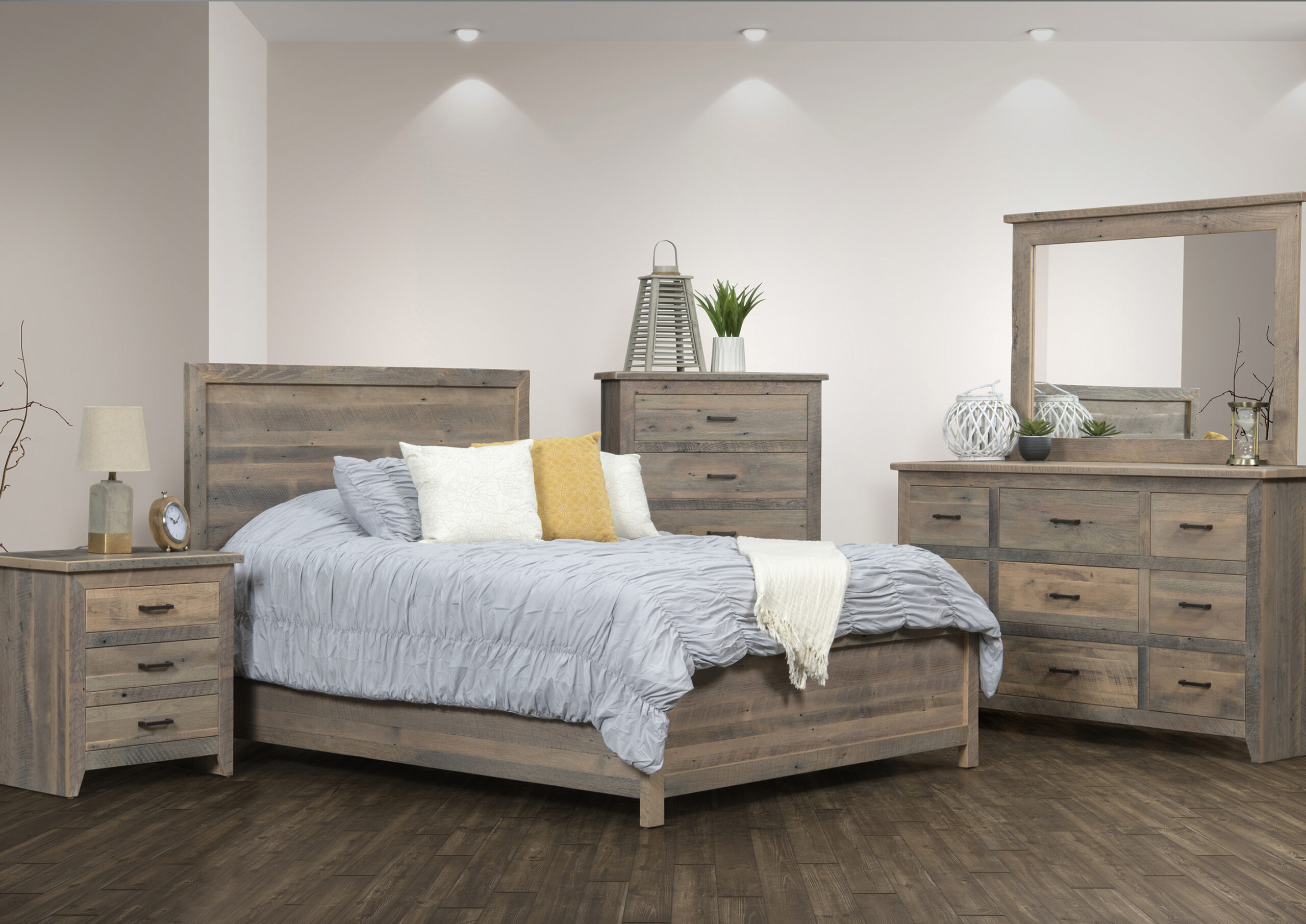 Reclaimed Barnwood Bedroom Furniture