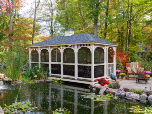 Vinyl Rectangle Gazebo