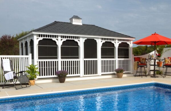 Vinyl Rectangle Gazebo - Image 2